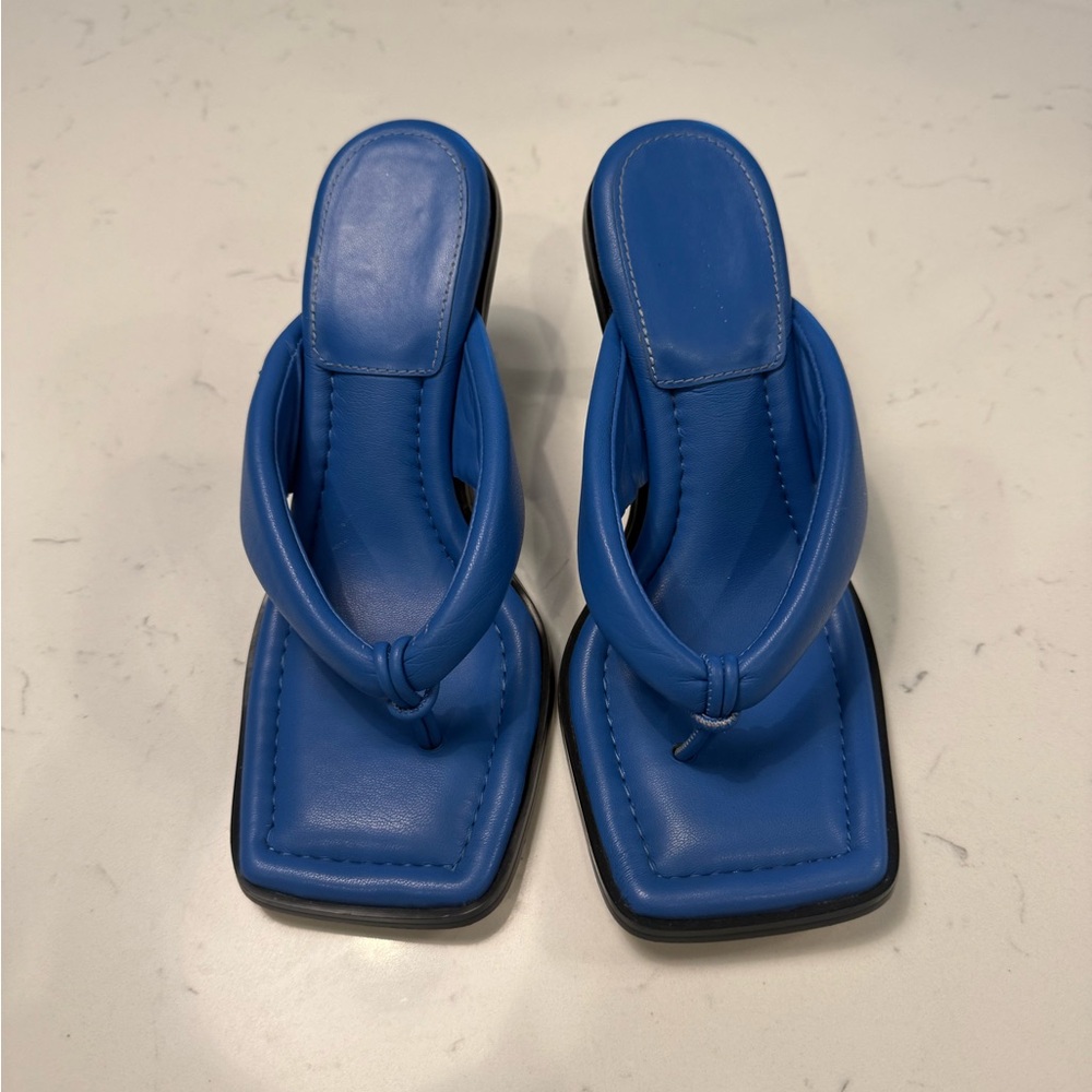 Circus by Sam Edelman Vibrant Blue Square-Toe Sandals